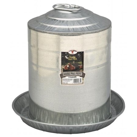 Miller Mfg Miller Manufacturing 5 Gallon Double Wall Fount 9835 9835